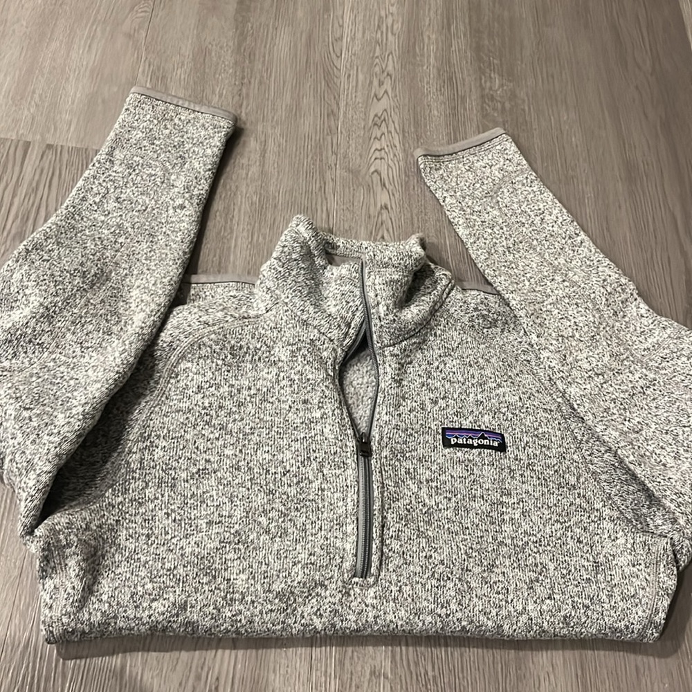 Women's Better Sweater 1/4-Zip Fleece, M - Picture 4 of 4